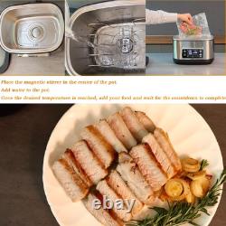 SPOONLEMON Cuiseur Sous Vide Précis, Machine Sous Vide en Acier Inoxydable de 8 Quarts