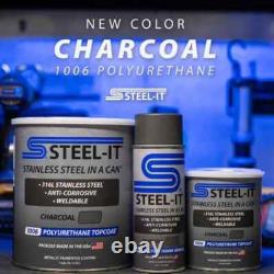 STEEL-IT 1006Q Revêtement en Polyuréthane en Acier Inoxydable Charbon 1 Quart