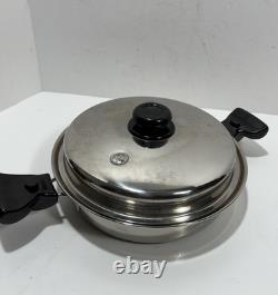 SaladMaster XP7 316L Acier Inoxydable Chirurgical Casserole de 5 Quarts