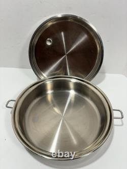 SaladMaster XP7 316L Acier Inoxydable Chirurgical Casserole de 5 Quarts
