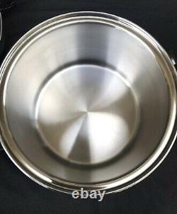 Saladmaster T304s Stainless Steel 12 Litres Stock Pot Waterless Cookware États-unis