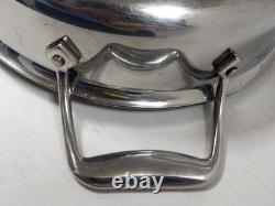 Sauteuse All-Clad D5 en acier inoxydable à cœur de 4 pintes avec couvercle