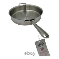 Sauteuse All-Clad en cuivre à noyau, 5 couches, avec couvercle, 5 pintes