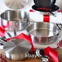 Thomas Keller Insignia par Stainless Steel Rondeau de 6 Quart, Cuisinière à Induction