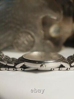 Tissot T870/970 Montre-bracelet Quart Homme En Argent Suisse Made / Au Stock