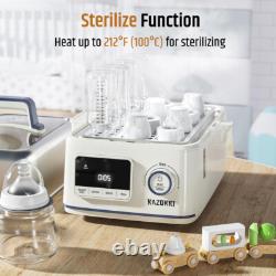 Vapeur alimentaire électrique en acier inoxydable de 5 quarts