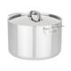 Viking Casserole En Acier Inoxydable 3-ply, Pot à Soupe De 12 Quarts Avec Couvercle, K