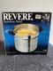 Vintage Revere Ware 1558 Inset Multi-cooker En Acier Inoxydable 8 Quarts Neuf Dans Sa Boîte