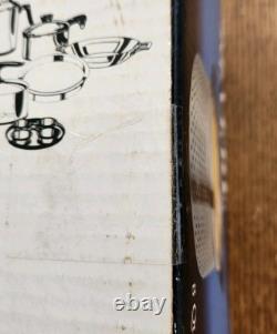 Vintage Revere Ware 1558 Inset Multicuiseur en Acier Inoxydable 8 Quart NEUF
