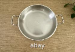 Vollrath 3157 Centurion Poêle à Omelette Française 4,25 Quart Acier Inoxydable