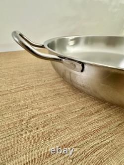 Vollrath 3157 Centurion Poêle à Omelette Française 4,25 Quart Acier Inoxydable