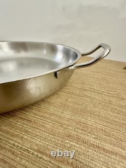 Vollrath 3157 Centurion Poêle à Omelette Française 4,25 Quart Acier Inoxydable