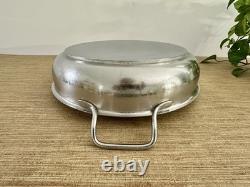 Vollrath 3157 Centurion Poêle à Omelette Française 4,25 Quart Acier Inoxydable