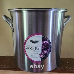 Volrath faitout en acier inoxydable tri-couche de 38 ½ pintes. Neuf avec couvercle