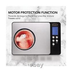 Whynter ICM-200LS Machine à glace automatique en acier inoxydable de 2 pintes avec compresseur