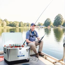 Yakimoto glacière en acier inoxydable de 54 quarts pour les réunions de famille dans le jardin et le jardin arrière