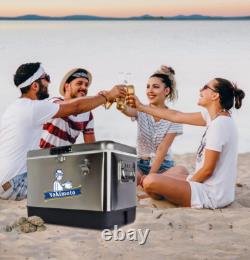 Yakimoto glacière isotherme en acier inoxydable 54 quarts, conservation de 5 à 7 jours, livraison gratuite