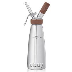 iSi 1790 01 Siphon Nitro Whip en acier inoxydable, 1 quart (0,95 L)